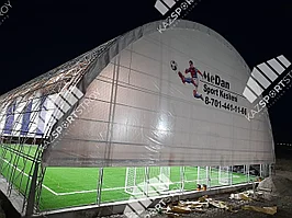 Строительство футбольного поля крытого типа под ключ (неутепленный)