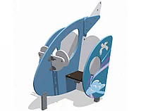 Игровое оборудование "Самолёт" 1220x736x1156